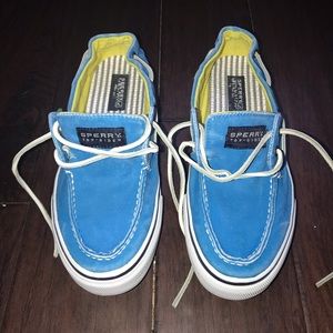 sperry topsider blue